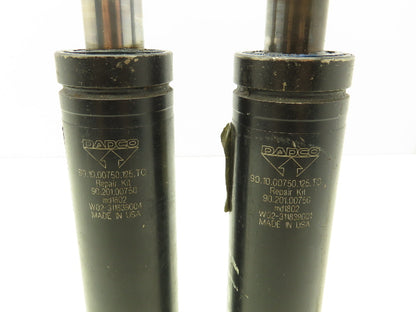 DADCO 90.10.00750.125.TO Nitrogen Gas Spring 125mm Stroke 150 Bar Lot of 2