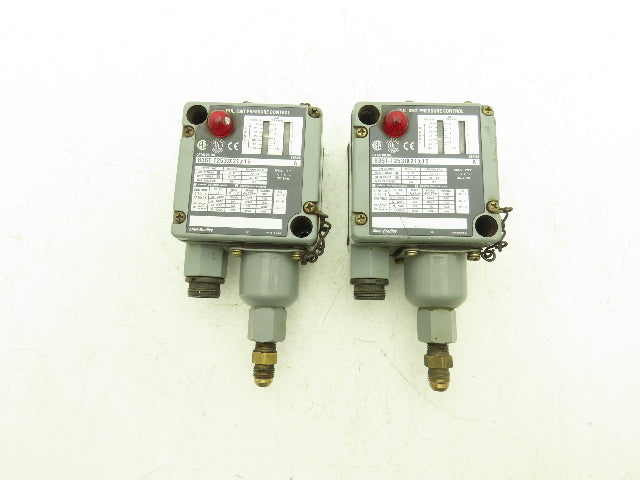 Allen Bradley 836T-T253JX21X15 Series A Pressure Control 6-30 PSI Diff Lot of 2