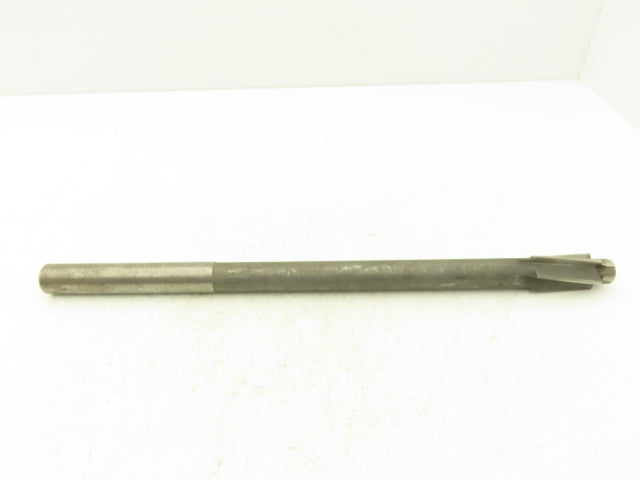 Lathe Pilot Counterbore Straight Shank 1-1/8" & 13/16"  5 Flute 18" OAL