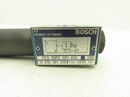 Bosch FE3SBPDM01A50 Pressure Reducing Sandwich Valve 4500PSI 9810161158 Lot of 2