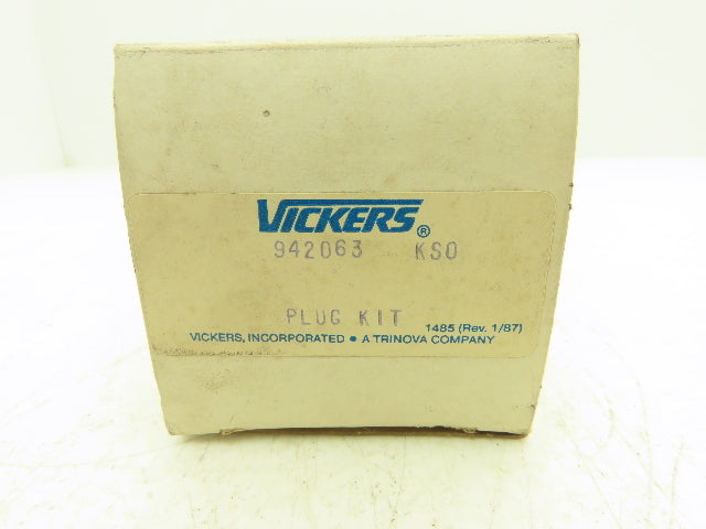 Vickers 942063 Eaton Sperry Plug Kit 4 Pin Adaptor Cordset Male Plug