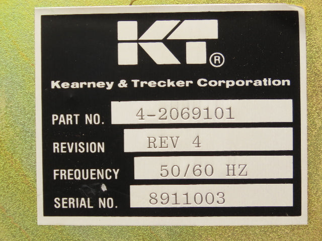 Kearney&Trecker 4-2069101 Control Box X-5152-A Power Supply 1-20682-01 Converter