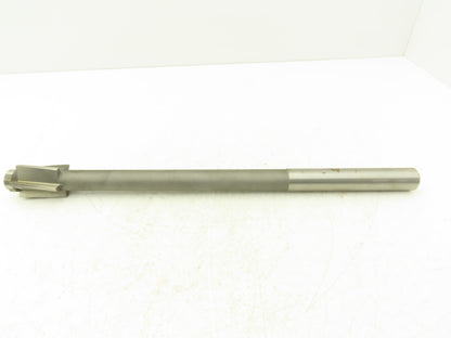 Lathe Pilot Counterbore Straight Shank 1-1/2" & 1-1/16"  5 Flute 18" OAL