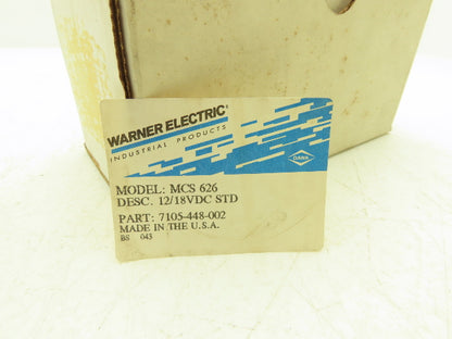 Warner Electric MCS-626 Photoswitch Photo Switch Photoscanner Module