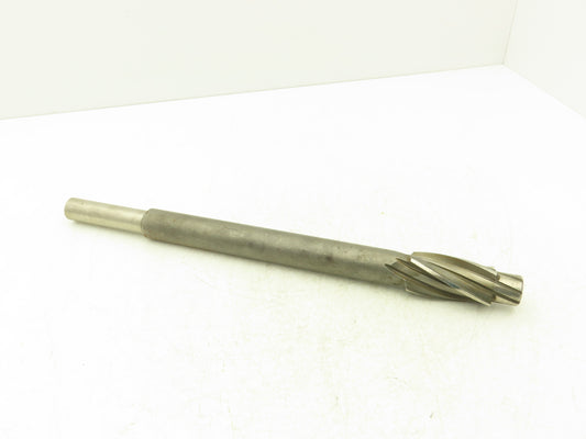 Lathe Pilot Counterbore Straight Shank 1-9/16" & 1-7/128"  4 Flute 18" OAL