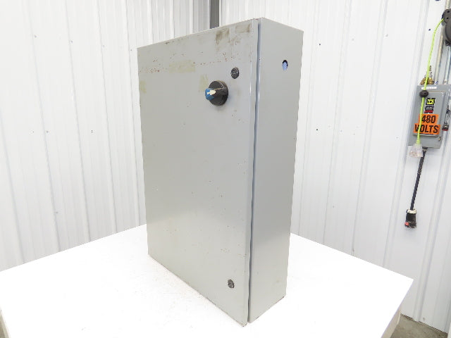 Saginaw SCE-36EL2408LP Electrical Enclosure Control Cabinet 36x24x8" Backplate