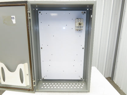 Saginaw SCE-36EL2408LP Electrical Enclosure Control Cabinet 36x24x8" Backplate