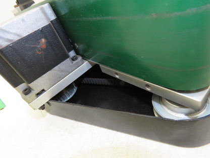 75mm 3"W Small Belt Conveyor 505mm 20"L Aluminum Frame Belt Drive Stepper Motor