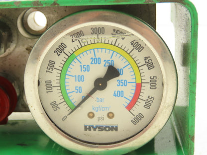 Hyson CP-N2 Gas Pressure Regulator Panel With 6000 PSI Gauge & Manifold
