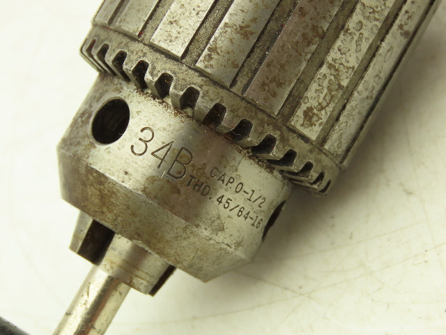 Chicago Pneumatic CP-310 Pneumatic 1/2" Drill Jacobs Chuck 925 RPM Rated 30PSI