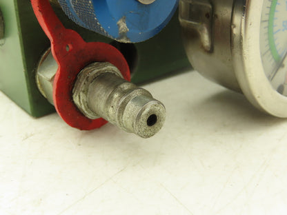 Kaller CP-100 Gas Pressure Regulator Panel With 5000 PSI Gauge & Manifold