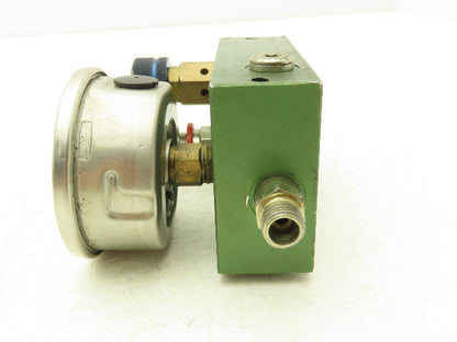 Kaller CP-100 Gas Pressure Regulator Panel With 5000 PSI Gauge & Manifold