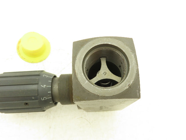 Flutec DRV-20-01.1/12 Hydraulic Flow Control Needle Valve 1-1/4 NPT 5000 PSI