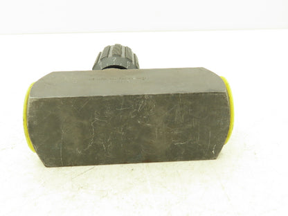 Flutec DRV-20-01.1/12 Hydraulic Flow Control Needle Valve 1-1/4 NPT 5000 PSI