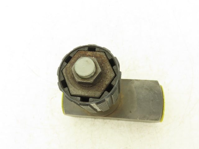 Flutec DRV-20-01.1/12 Hydraulic Flow Control Needle Valve 1-1/4 NPT 5000 PSI