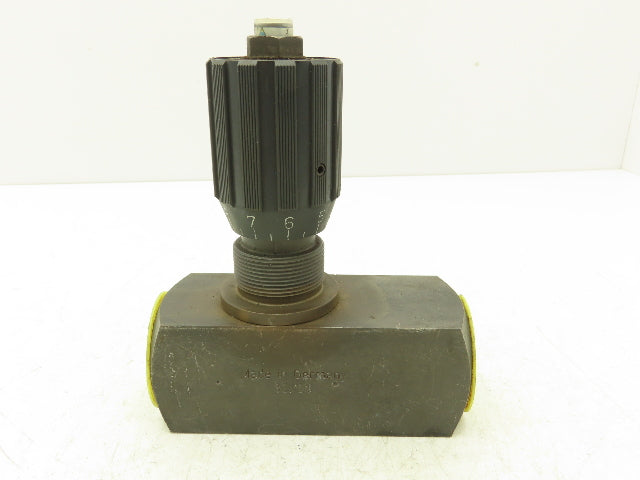 Flutec DRV-20-01.1/12 Hydraulic Flow Control Needle Valve 1-1/4 NPT 5000 PSI