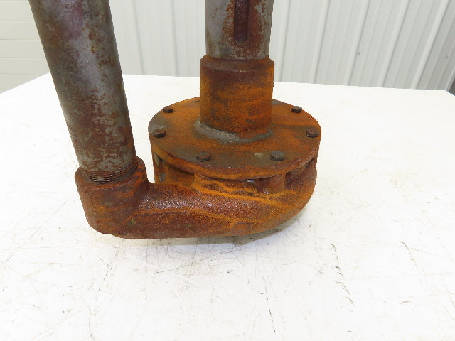 Gusher 11019AVD-SE-A-11 7800 Vertical Centrifugal Immersion Pump 2x1.5" 5Hp 460V