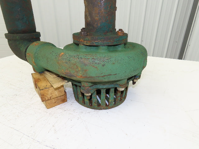 Crane Deming 4511 Vertical Centrifugal Immersion Sump Pump 2.5x2"NPT -NO MOTOR-