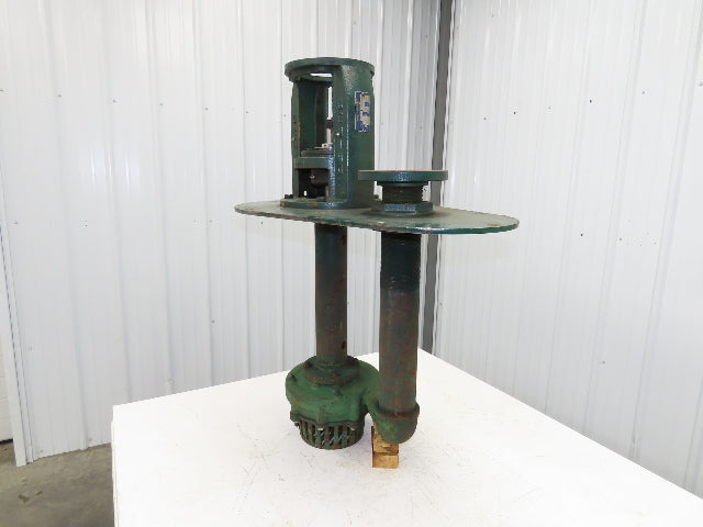 Crane Deming 4511 Vertical Centrifugal Immersion Sump Pump 2.5x2"NPT -NO MOTOR-