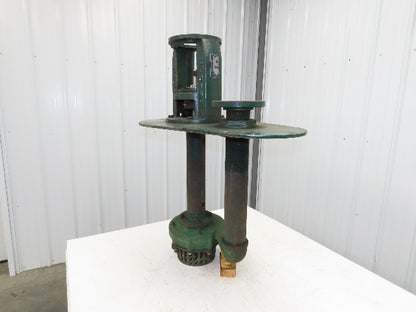 Crane Deming 4511 Vertical Centrifugal Immersion Sump Pump 2.5x2"NPT -NO MOTOR-