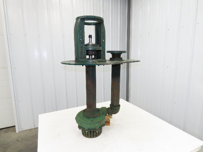 Crane Deming 4511 Vertical Centrifugal Immersion Sump Pump 2.5x2"NPT -NO MOTOR-