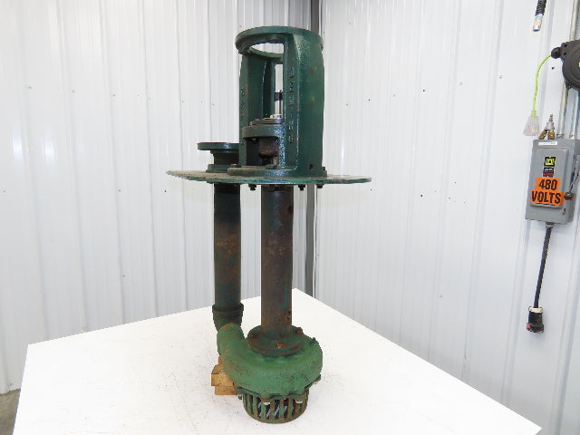 Crane Deming 4511 Vertical Centrifugal Immersion Sump Pump 2.5x2"NPT -NO MOTOR-