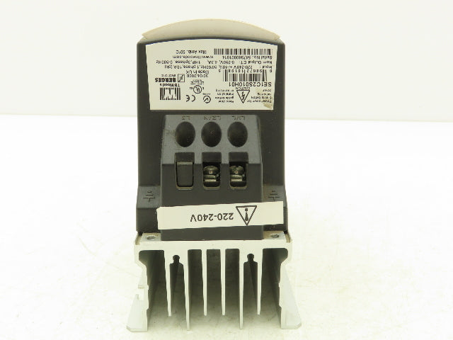 TB Woods 698672161985 AC Drive 1Hp 230V 1Ph In VFD S Series Single Phase Input