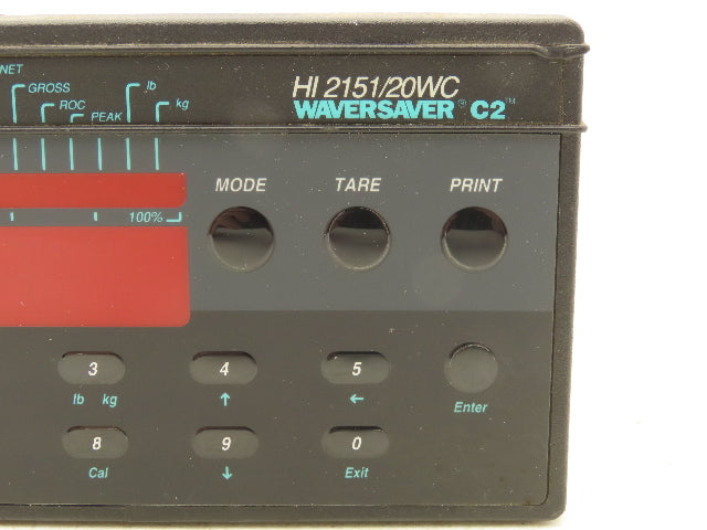 Hardy HI 2151/20WC Waversaver C2 Weight Indicator Controller Digital Display