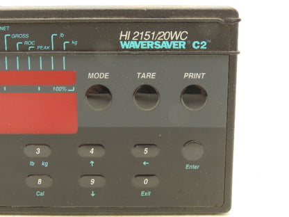 Hardy HI 2151/20WC Waversaver C2 Weight Indicator Controller Digital Display