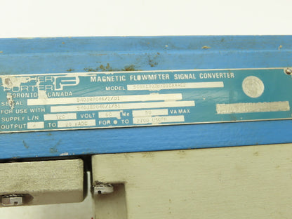 Fischer Porter 50SM1303BXD10AAAC2 Magnetic Flowmeter Signal Converter 120VAC