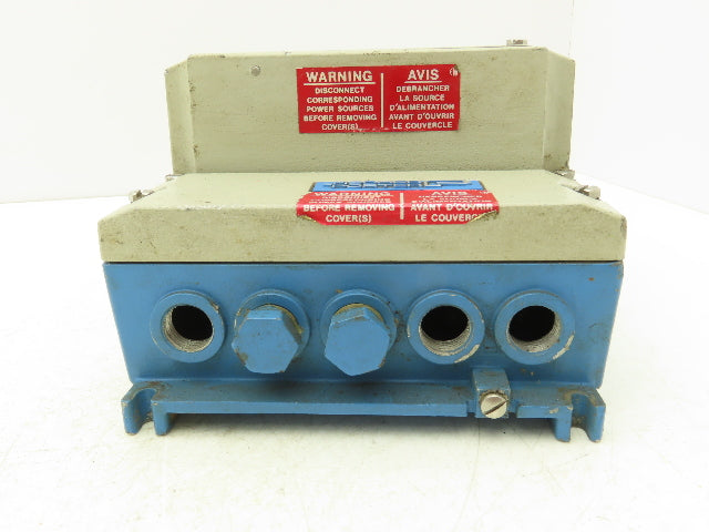 Fischer Porter 50SM1303BXD10AAAC2 Magnetic Flowmeter Signal Converter 120VAC