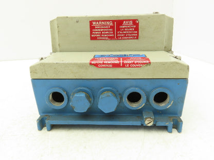 Fischer Porter 50SM1303BXD10AAAC2 Magnetic Flowmeter Signal Converter 120VAC