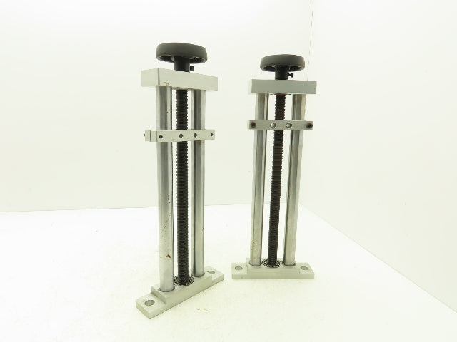 Ball Screw Manual Linear Actuator Hand Crank 13" Travel Handwheel Lot of 2