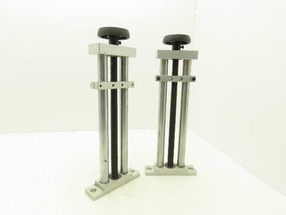 Ball Screw Manual Linear Actuator Hand Crank 13" Travel Handwheel Lot of 2