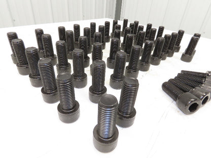 23663 Bolt Screw 1"-8 Full Thread 2-1/2" L Socket Head Cap Lot of 50