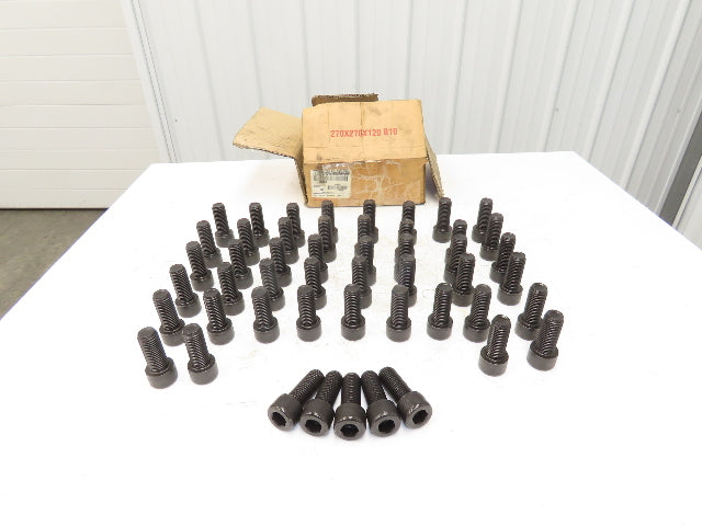 23663 Bolt Screw 1"-8 Full Thread 2-1/2" L Socket Head Cap Lot of 50