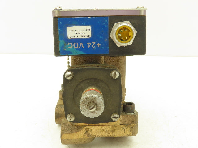 UFM Rocon WCV-S-4-H-7-E3A5F1-D1-LR-E5C2 Bronze Water Flow Control Valve 1/2"npt