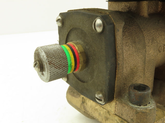 UFM Rocon WCV-S-4-H-7-E3A5F1-D1-LR-E5C2 Bronze Water Flow Control Valve 1/2"npt