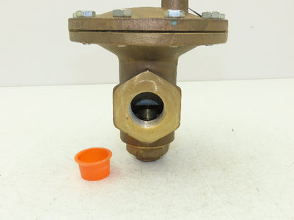 Cash Valve D53 Valve Brass 1" NPT Pilot Operated Max Working Press 250PSI N/O