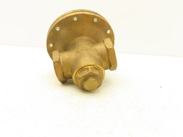 Cash Valve D53 Valve Brass 1" NPT Pilot Operated Max Working Press 250PSI N/O