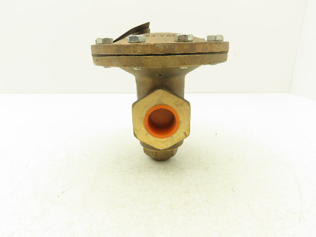 Cash Valve D53 Valve Brass 1" NPT Pilot Operated Max Working Press 250PSI N/O