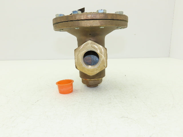 Cash Valve D53 Valve Brass 1" NPT Pilot Operated Max Working Press 250PSI N/O