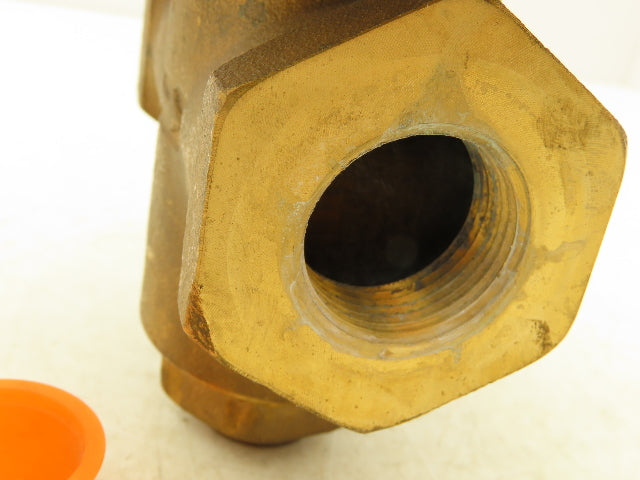 Cash Valve D53 Valve Brass 1" NPT Pilot Operated Max Working Press 250PSI N/O