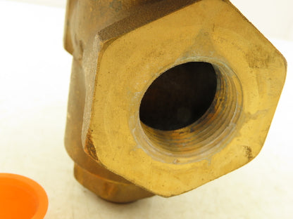 Cash Valve D53 Valve Brass 1" NPT Pilot Operated Max Working Press 250PSI N/O