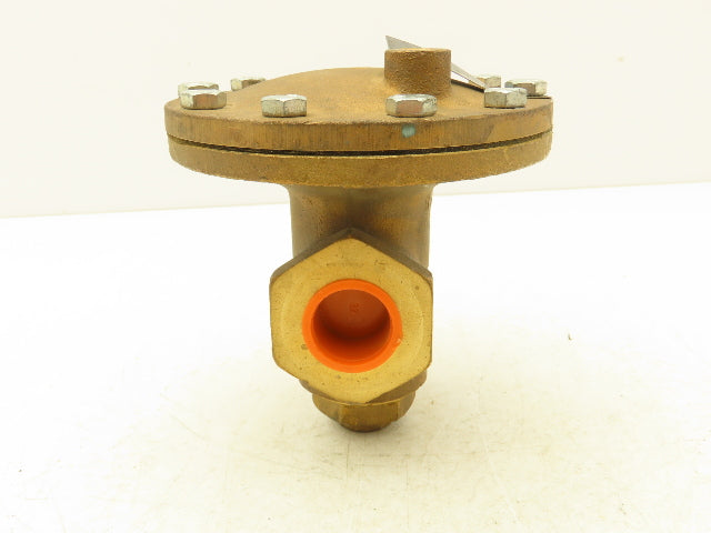 Cash Valve D53 Valve Brass 1" NPT Pilot Operated Max Working Press 250PSI N/O