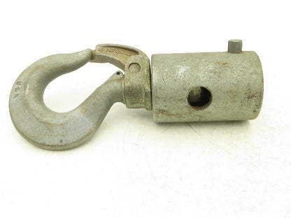 Crosby BL-O  4-Ton Hoist Swivel Hook Link Chain Nest 3/8-7/16" Self Close Gate