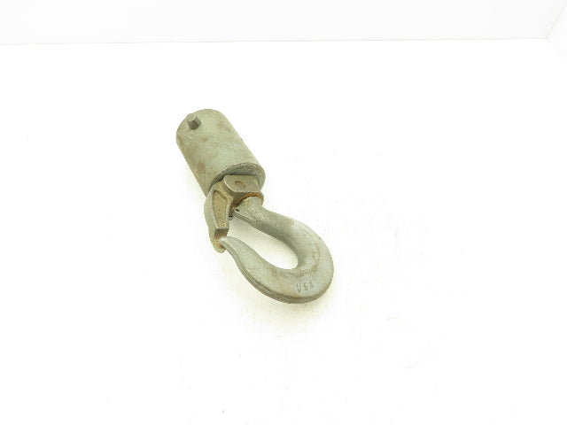 Crosby BL-O  4-Ton Hoist Swivel Hook Link Chain Nest 3/8-7/16" Self Close Gate