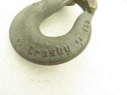 Crosby BL-O  4-Ton Hoist Swivel Hook Link Chain Nest 3/8-7/16" Self Close Gate