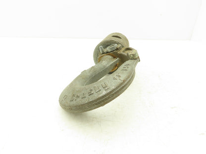 Crosby BL-O  4-Ton Hoist Swivel Hook Link Chain Nest 3/8-7/16" Self Close Gate