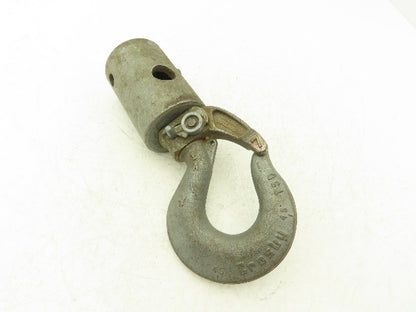 Crosby BL-O  4-Ton Hoist Swivel Hook Link Chain Nest 3/8-7/16" Self Close Gate